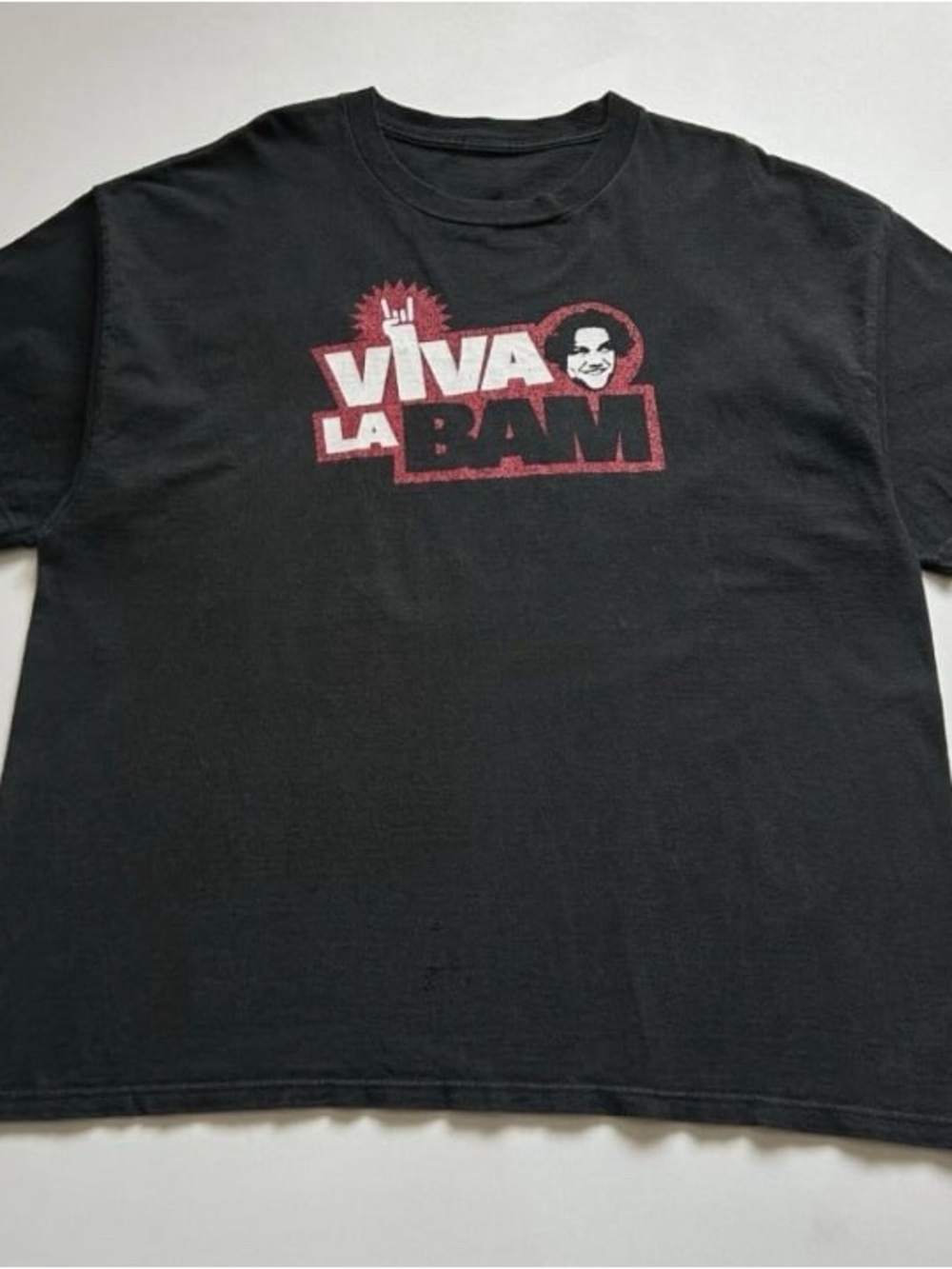 Viva La Bam Black Graphic Tee